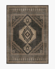 Rayne Charcoal & Tan Rug
