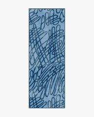 Rica Rope Stone Blue Rug by Humberto Leon