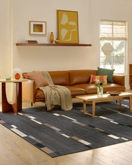 Rift Charcoal Rug