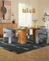 Rift Charcoal Rug