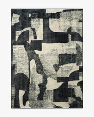 Riven Charcoal & Cream Rug