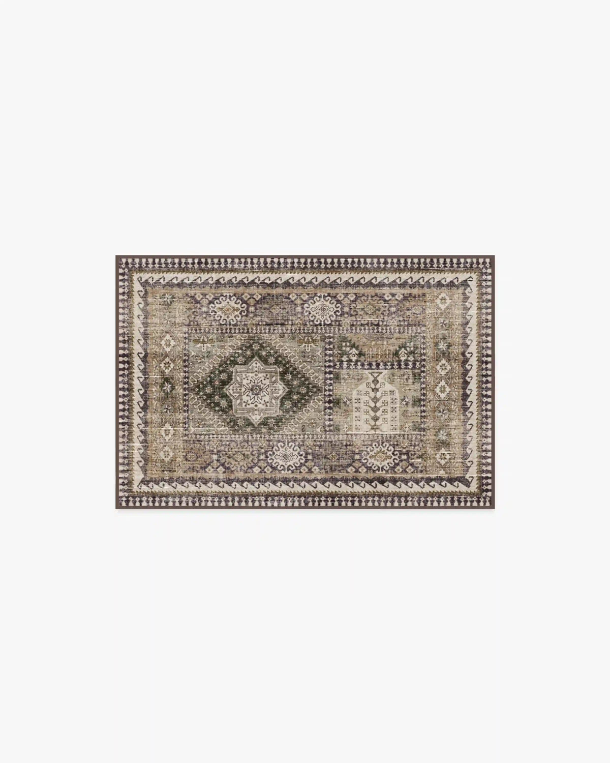 Rumi Olive & Tan Rug
