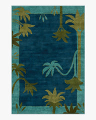 Sabal Blue & Teal Rug by Jungalow