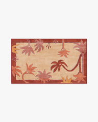 Sabal Cream & Sunset Rug by Jungalow