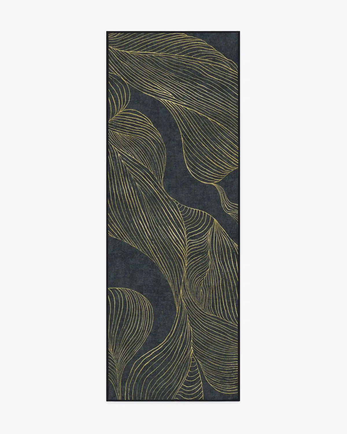 Sana Black & Gold Rug