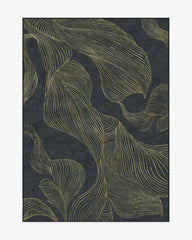 Sana Black & Gold Rug
