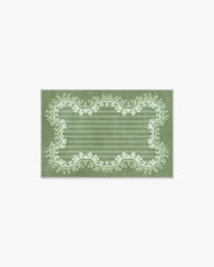 Oxbow Botanical Green Rug by Sanderson