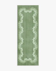 Oxbow Botanical Green Rug by Sanderson