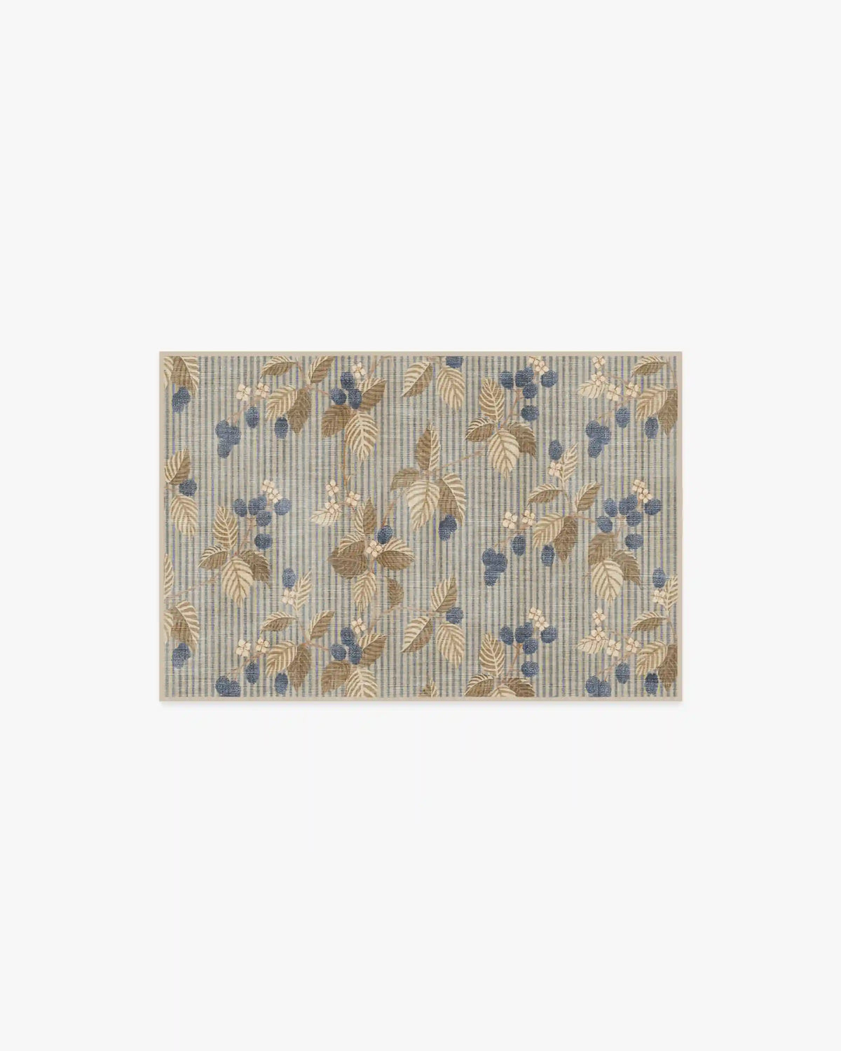 Rubus Azure & Fawn Rug by Sanderson