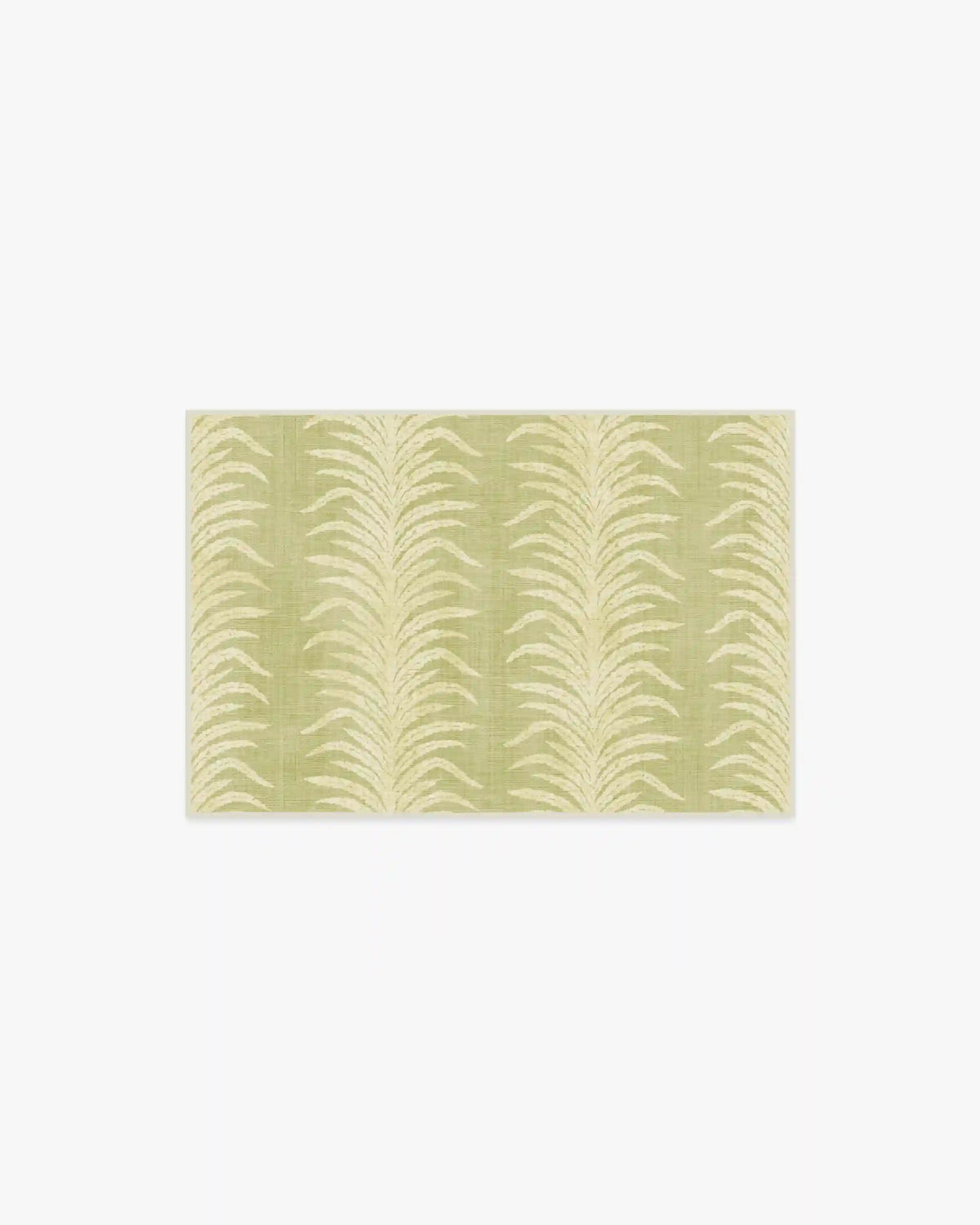 Tree Fern Matcha Green Rug by Sanderson