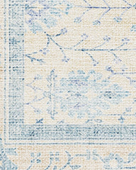 Serafina Cream & Blue Rug