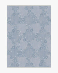 Serene Slate Blue Rug
