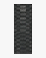Shadow Stripe Charcoal Rug