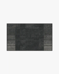 Shadow Stripe Charcoal Rug