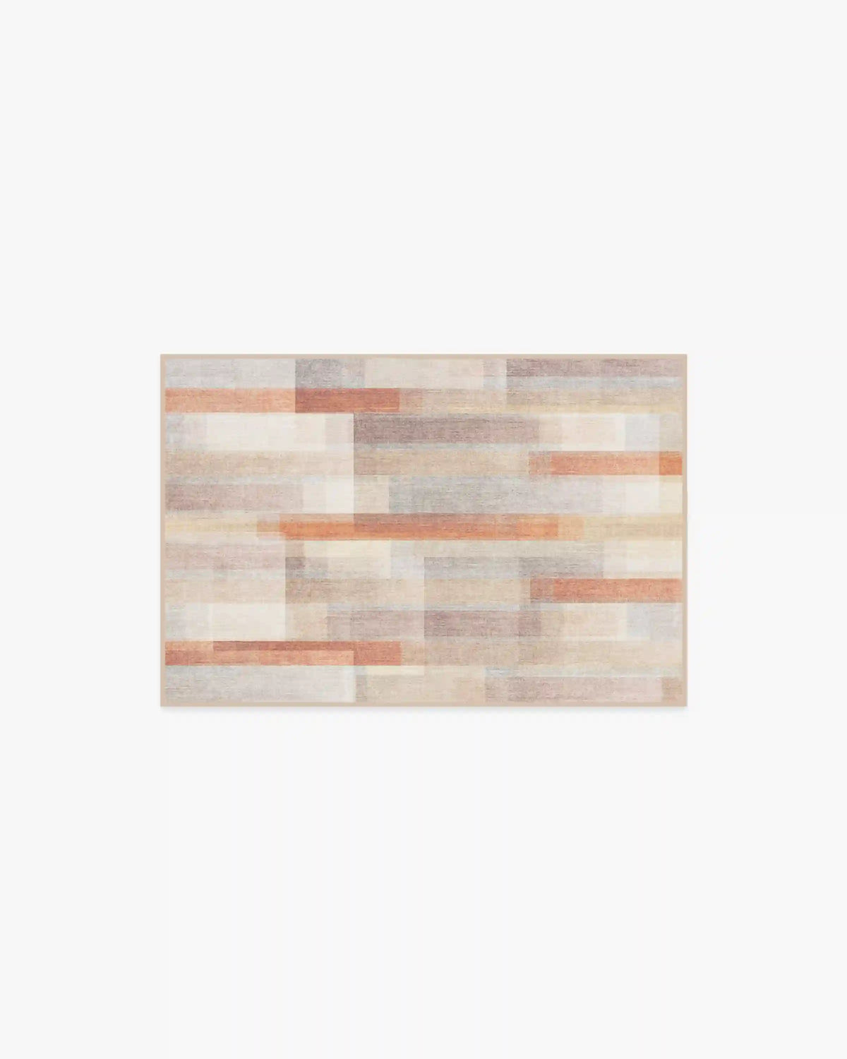Solar Drift Rust & Grey Rug