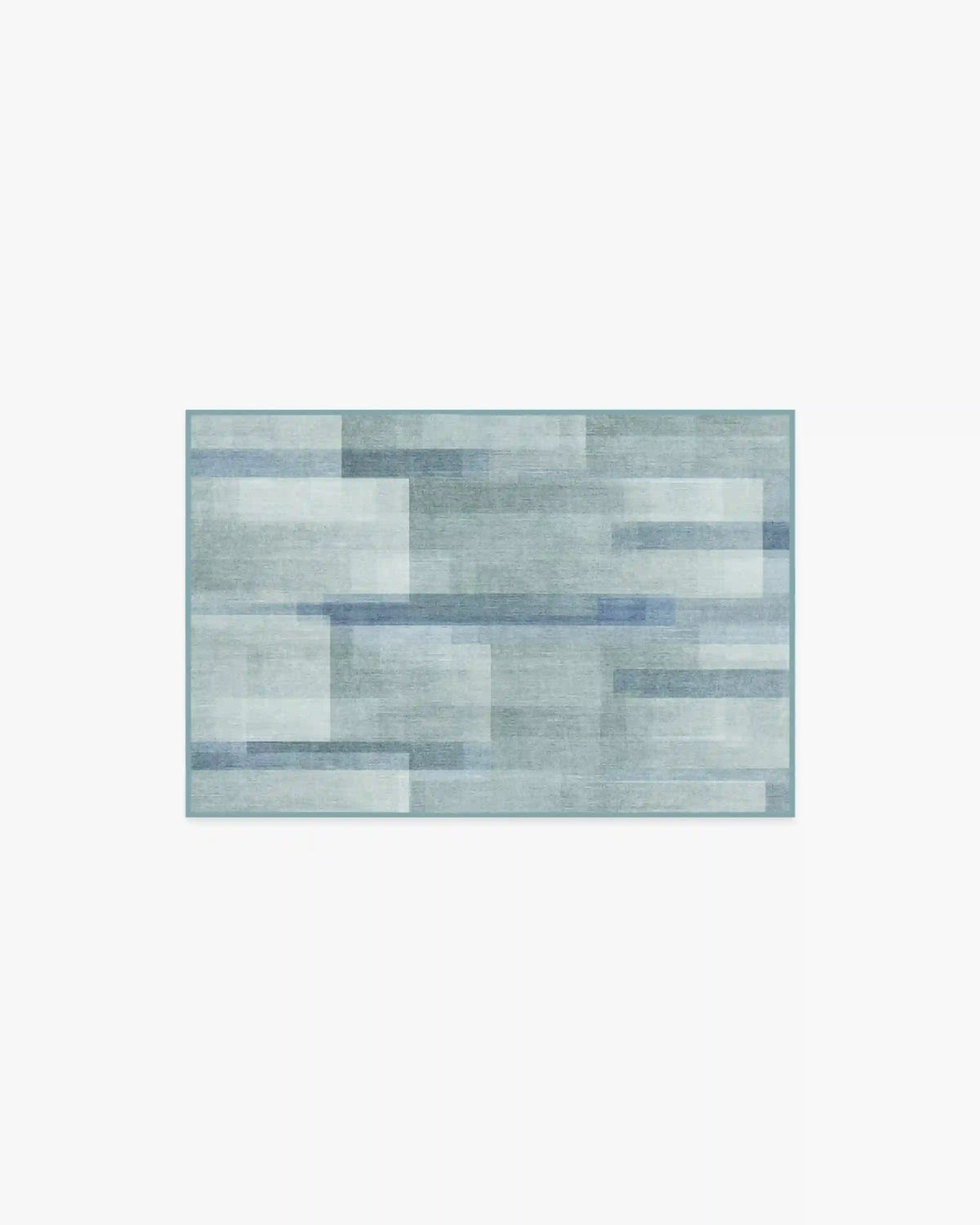 Solar Drift Silver Blue Rug