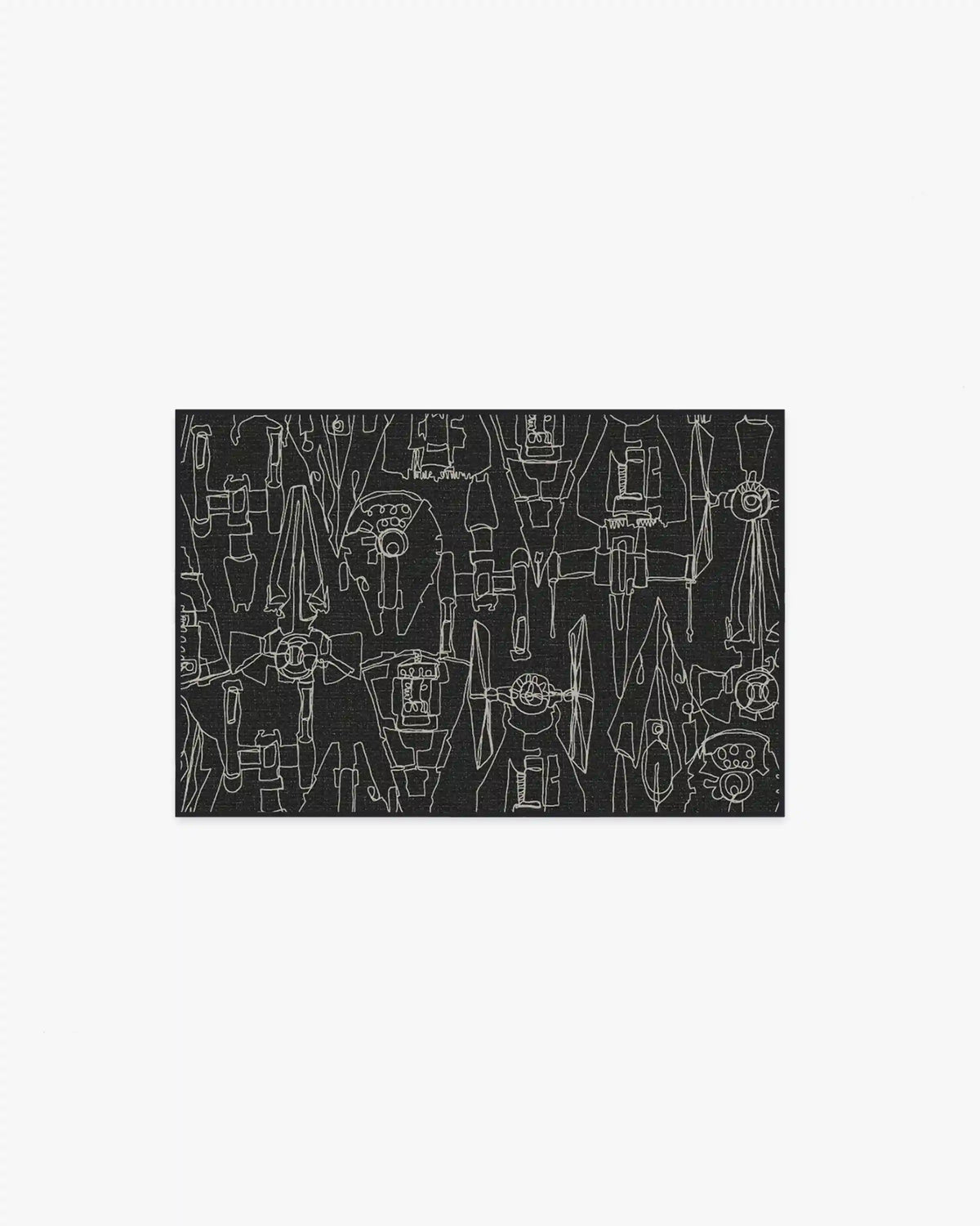 Star Wars Armada Black Rug