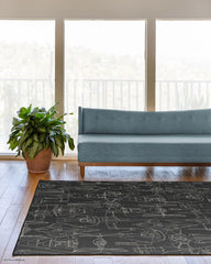 Star Wars Armada Black Rug