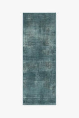 Sudaria Solid Teal Blue Rug
