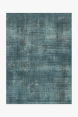 Sudaria Solid Teal Blue Rug