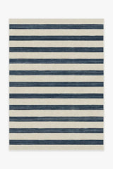Sumi Sailor Stripe Navy Rug