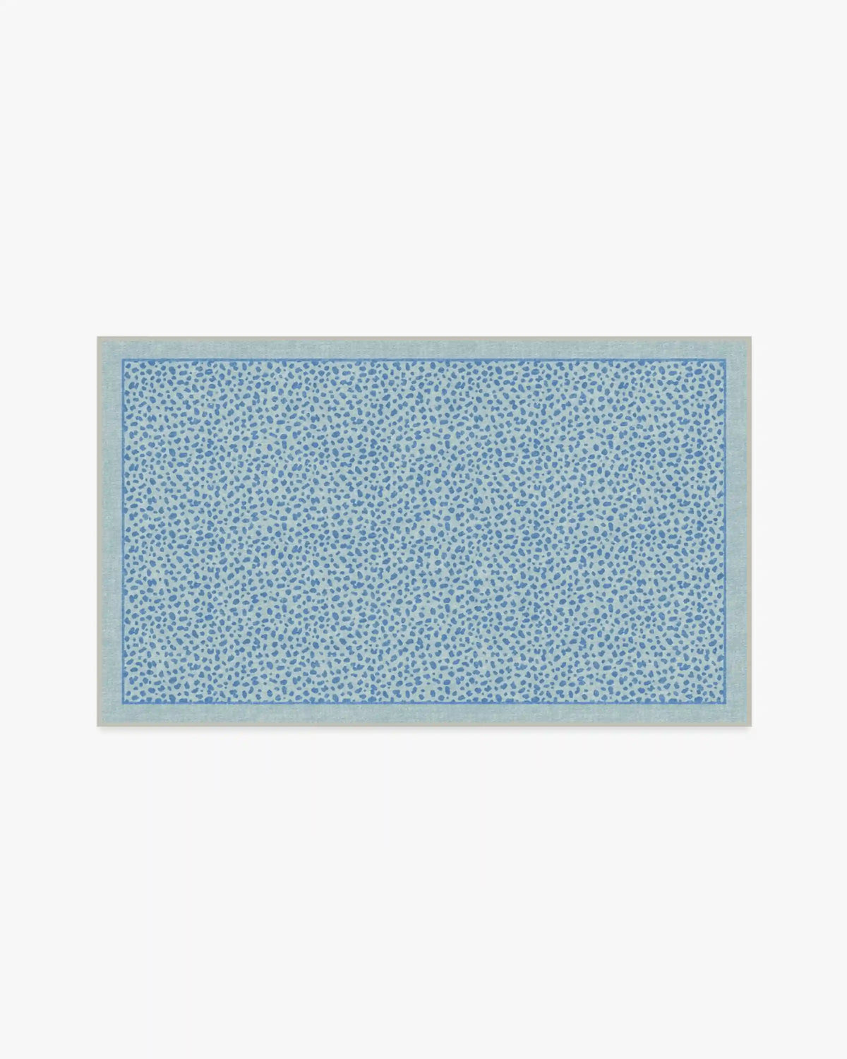 Teeny Terrazzo Blue Rug