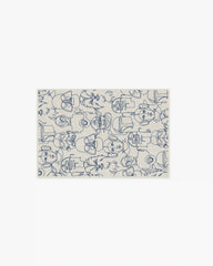 The Saga Delft Blue Rug