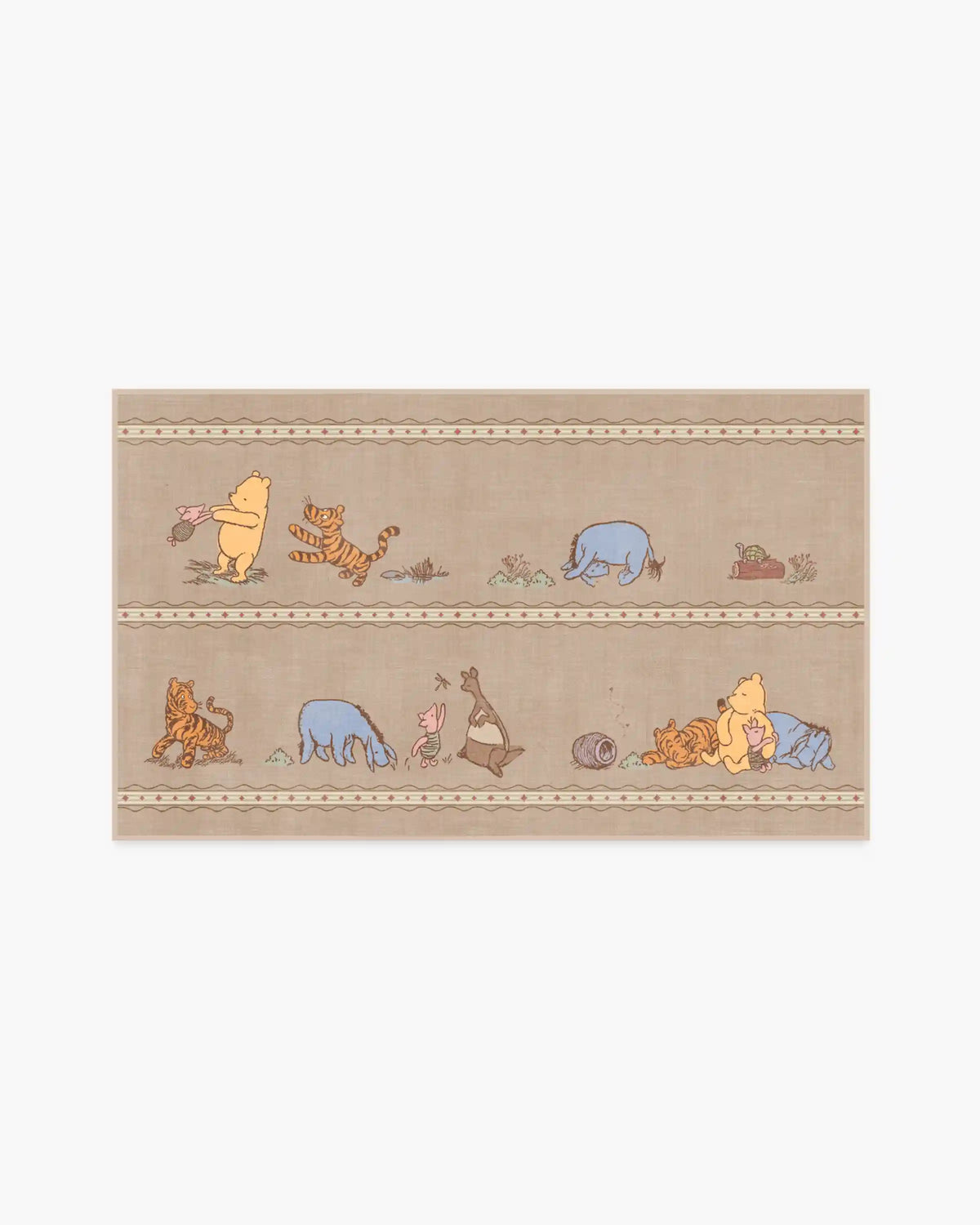 Time With Friends Tan Rug