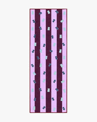 Todd Stripe Gummy Pink & Burgundy Rug by Humberto Leon