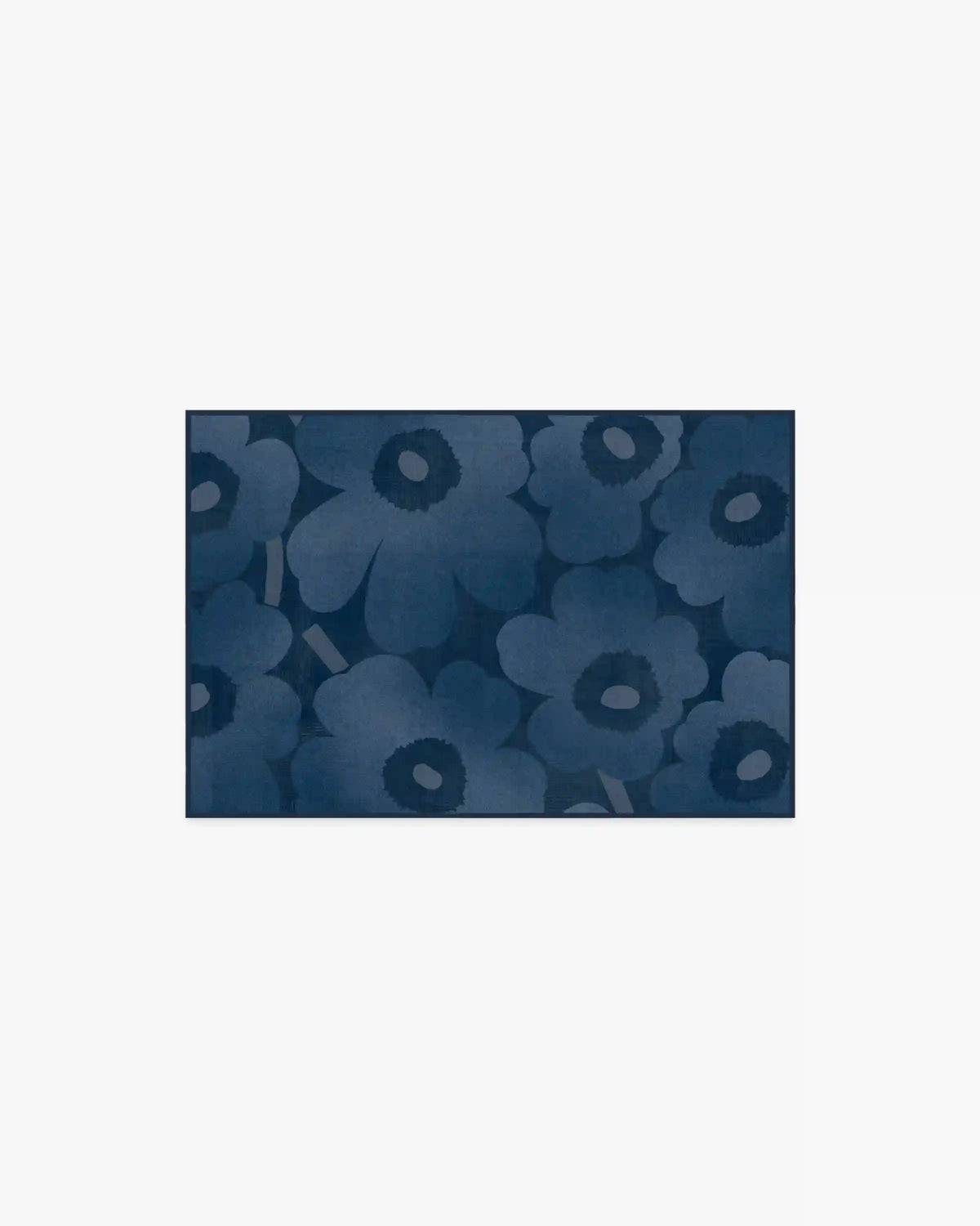 Unikko Blue Rug by Marimekko