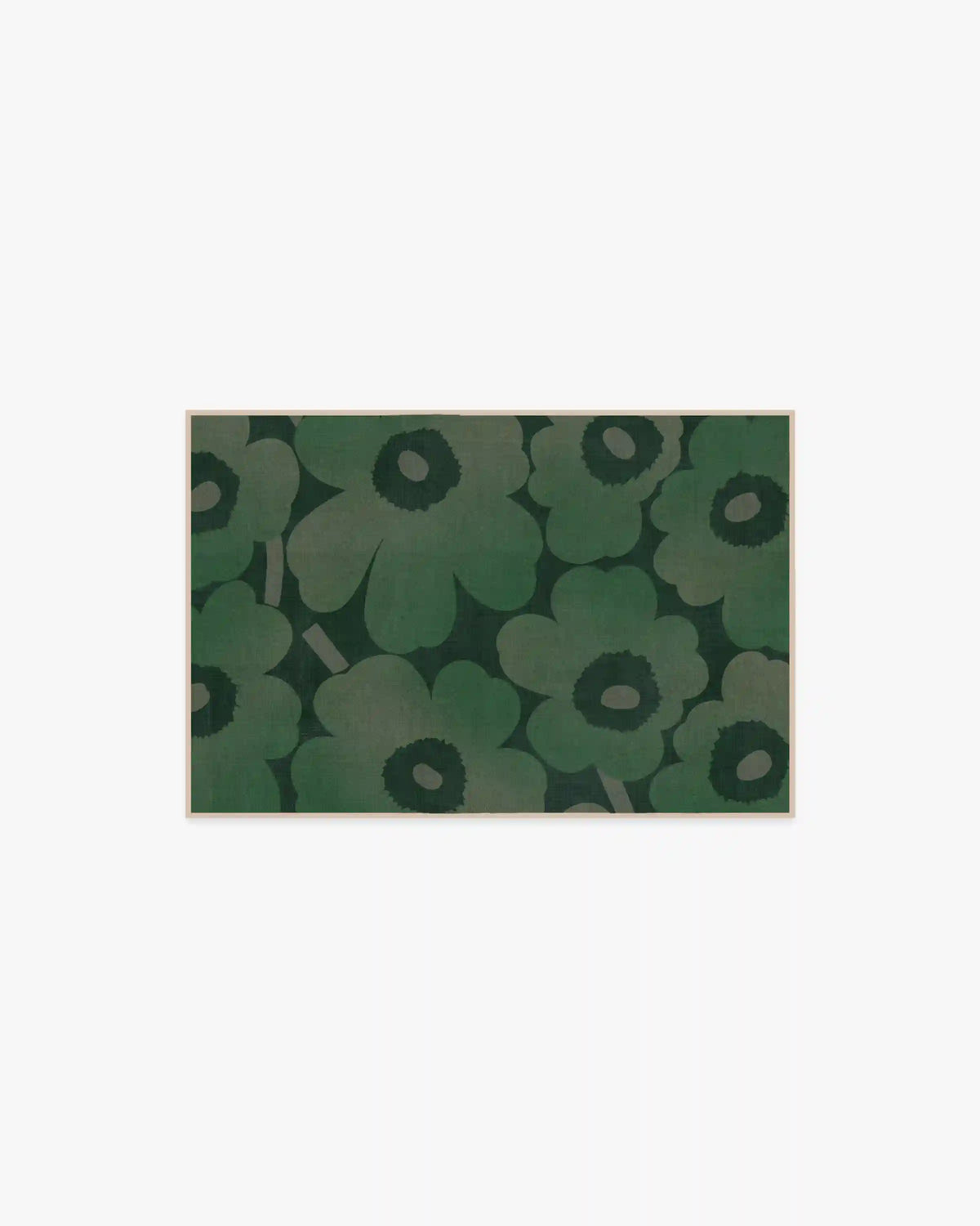 Unikko Green Rug by Marimekko