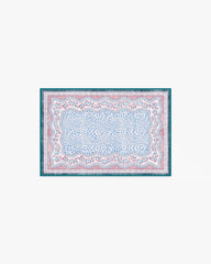 Wendy Animal Border Blue & Pink Rug by Humberto Leon