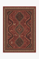 Zareen Scarlet Red Rug