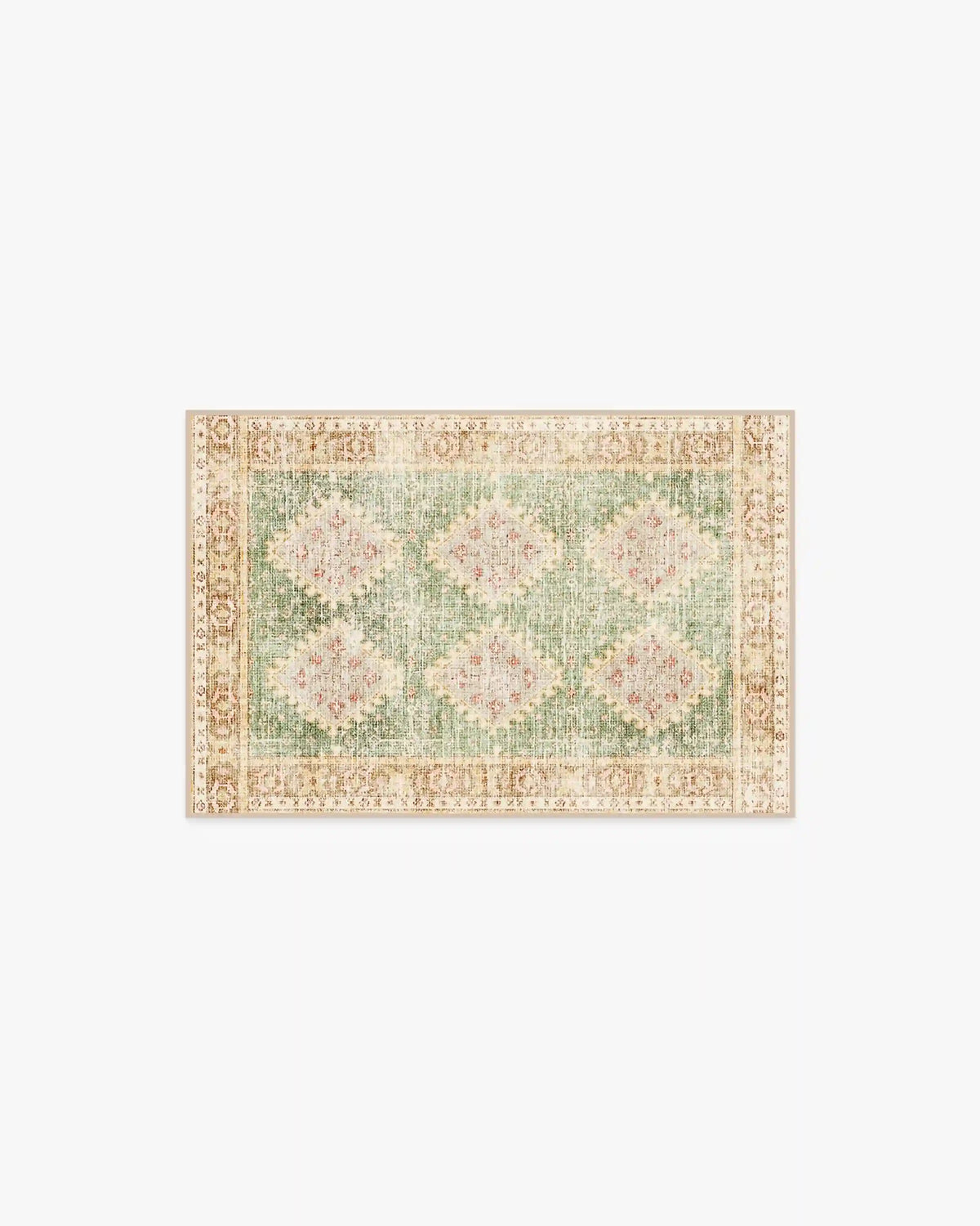Zosia Sage & Gold Rug